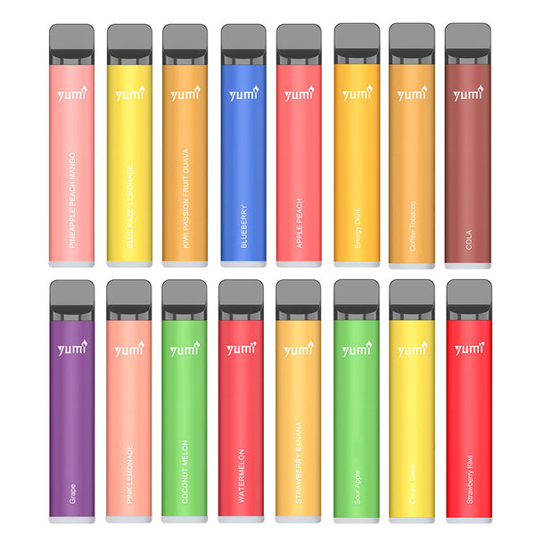 YUMI Bar 1500 Puffs 50mg Disposable Kit 850mAh