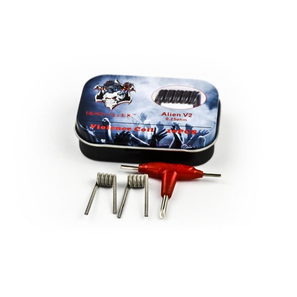 10PCS-PACK Demon Killer Alien V2 Coil 0.25 Ohm