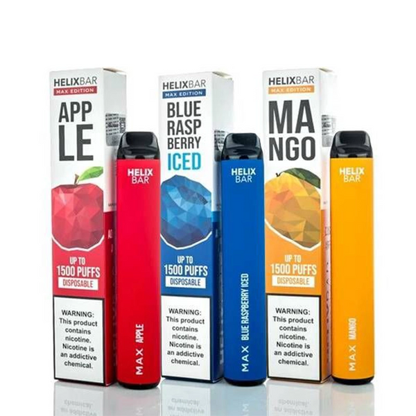 Helix Bar Max Edition Disposable Vape Kit 1500 Puffs 5.6ml 1pc/pack