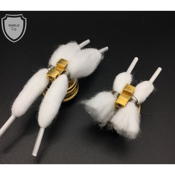 ShieldCig Boss Device Preloaded Cotton (15PCS-PACK) ShieldCig Boss Device Preloaded Cotton (15PCS-PACK)